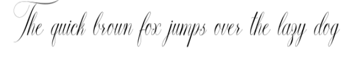 Opulent Script Font Preview