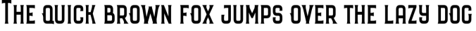 The Aviator Font Preview
