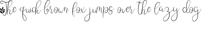 Leafing Font Preview