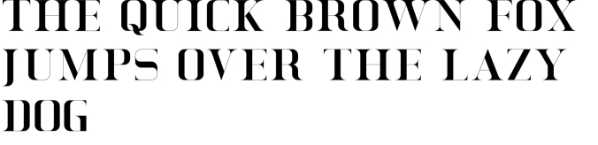 Rombus Font Preview