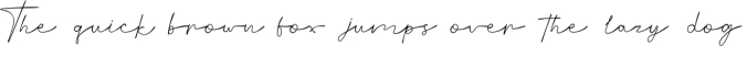 Murnita Signature Font Preview
