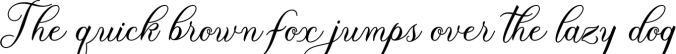 The Paragraph Script Font Preview