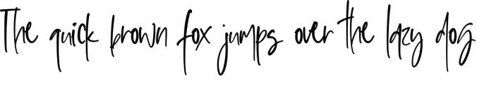 Sophisticated Signature Font Preview