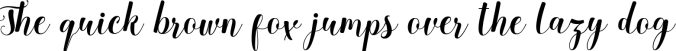 Hydrangea Font Preview