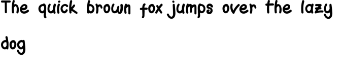 Funny Rabbit Font Preview