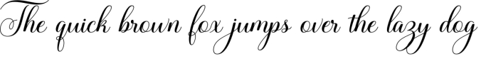 Lady Angelina Script Font Preview
