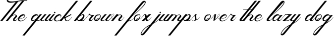 Melodious Script Font Preview