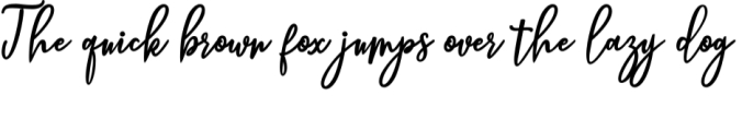 Hendryan Script Font Preview