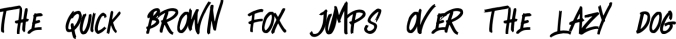 Heady Roug Font Preview