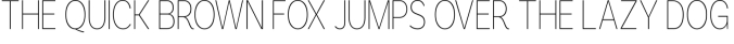Romanhuff Thin Font Preview