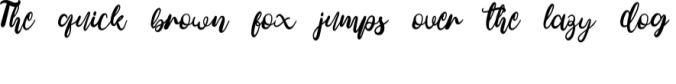 I Love January Font Preview