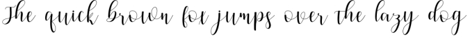 Amelisa Script Font Preview