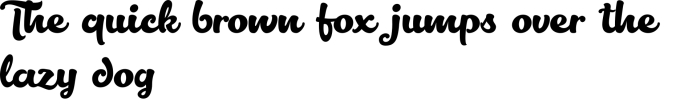 Lactosa Font Preview