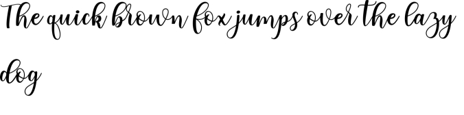 Someday Script Font Preview