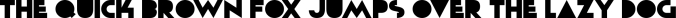 Solid Grooves Font Preview