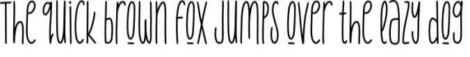 Mister Thing Font Preview