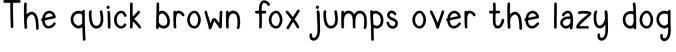 Susteria Font Preview