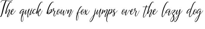 The Dance Signature Font Preview