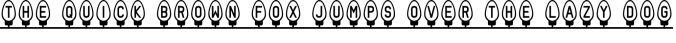 Xmas Fairy Lights Font Preview