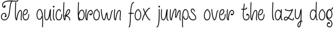 Qtie Script Font Preview