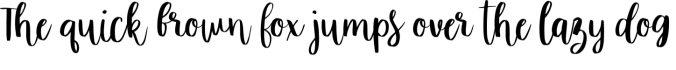 Just Tuesday Font Preview