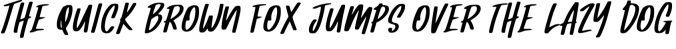 Marked Font Preview