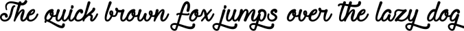 Requited Script Font Preview
