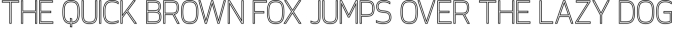 Arkqunie Outline Light Font Preview