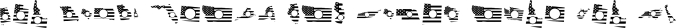 State Monogram Dingbat Font Preview