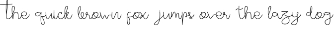 Hyper Script Font Preview