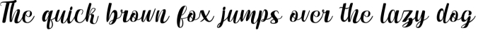 Maumere Script Font Preview