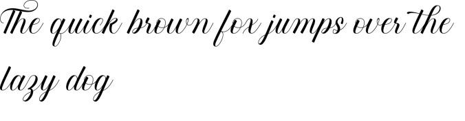 Gabriella Script Font Preview