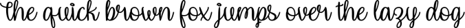 Unicorn Calligraphy Font Preview
