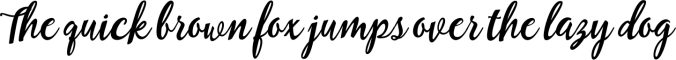 Emillia Script Font Preview