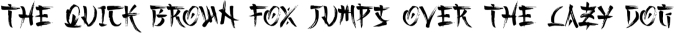 Kashima Font Preview