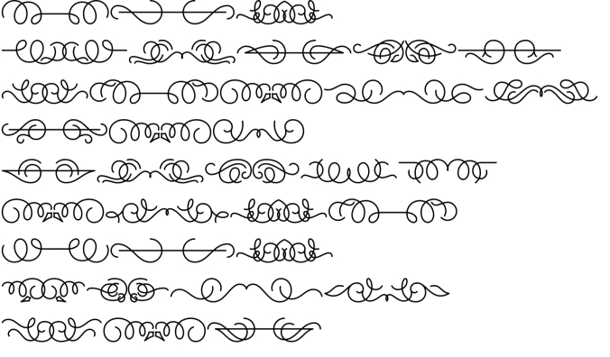Decorazer Font Preview