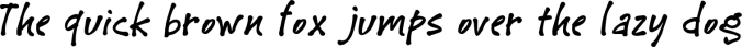 K26 Preamble Font Preview