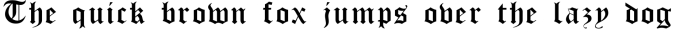 The Old St Josse Font Preview