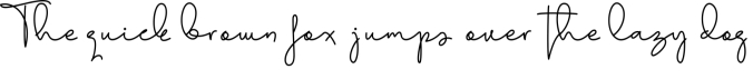 Aline Signature Font Preview