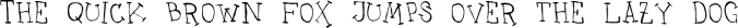 Uncle Lee Light Font Preview