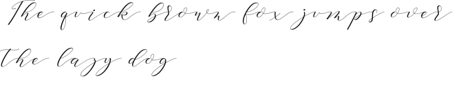 Soulmate Script Font Preview