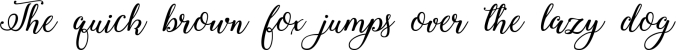 Winter Calligraphy Font Preview