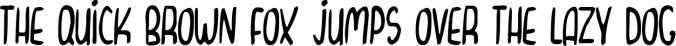 Curvy Thins Font Preview