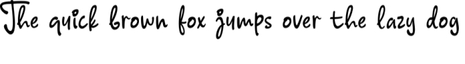Young Mom Journal Font Preview