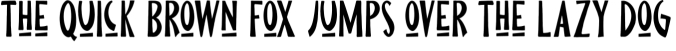 Pine Forest Font Preview