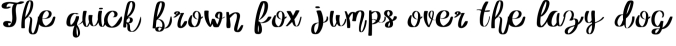 Blue Sky Font Preview