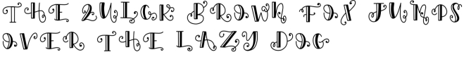 Initially Font Preview