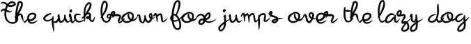 That's My Hand Font Preview