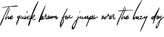 The Queenthine Font Preview