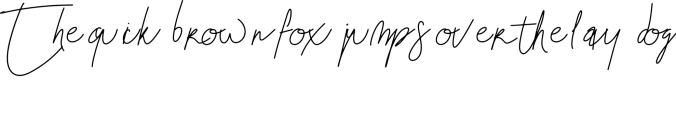 Blenheim Signature Font Preview